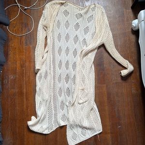 Detailed cardigan sweater